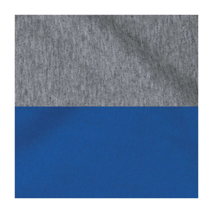 Oxford-Royal Blue - Back - Jerzees Unisex Adult Colour Block Nublend Hoodie