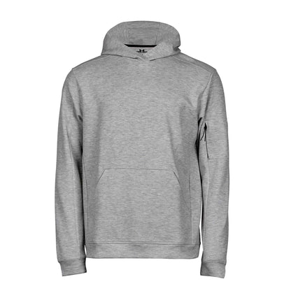 Heather Grey - Front - Tee Jays Mens Athletic Hoodie