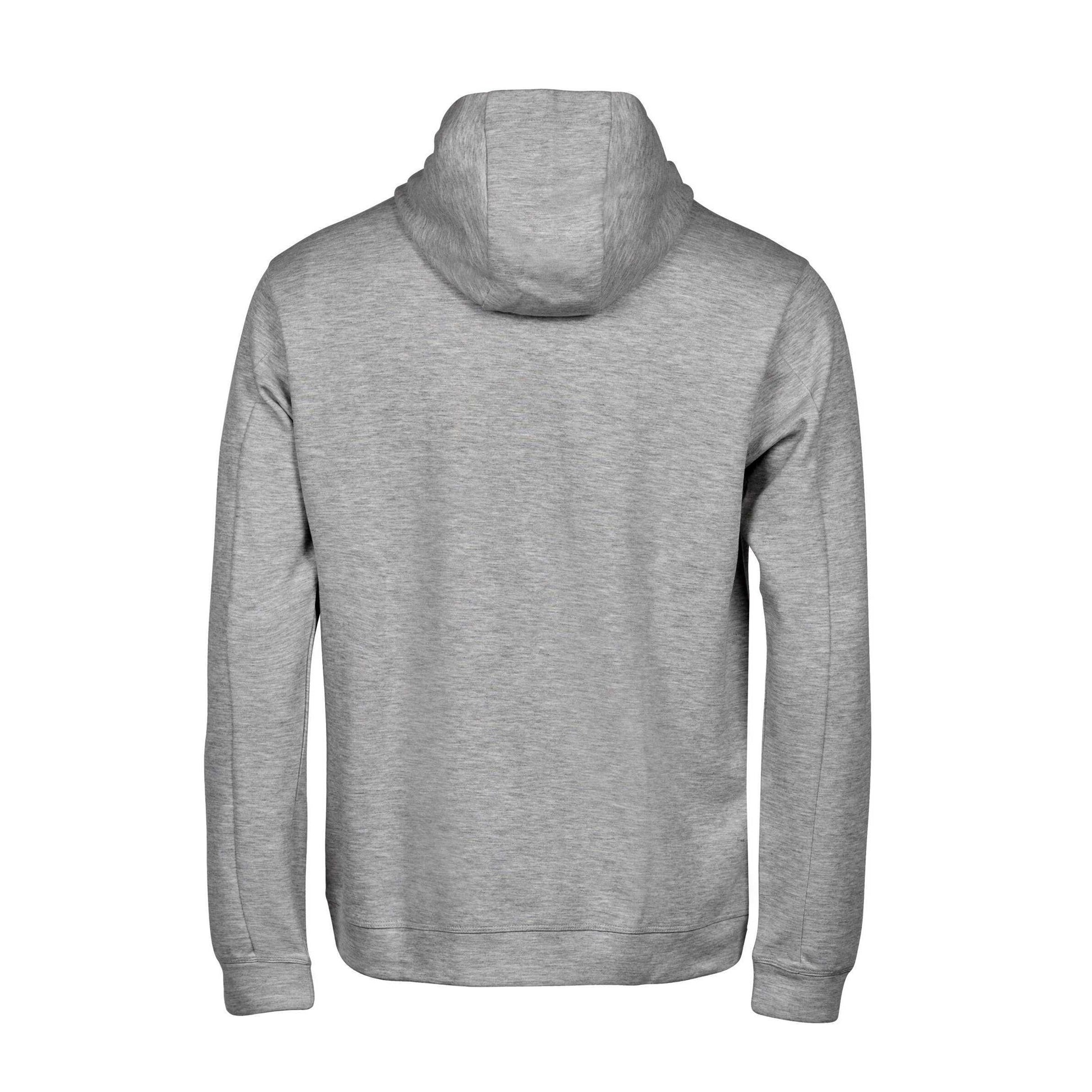 Heather Grey - Back - Tee Jays Mens Athletic Hoodie