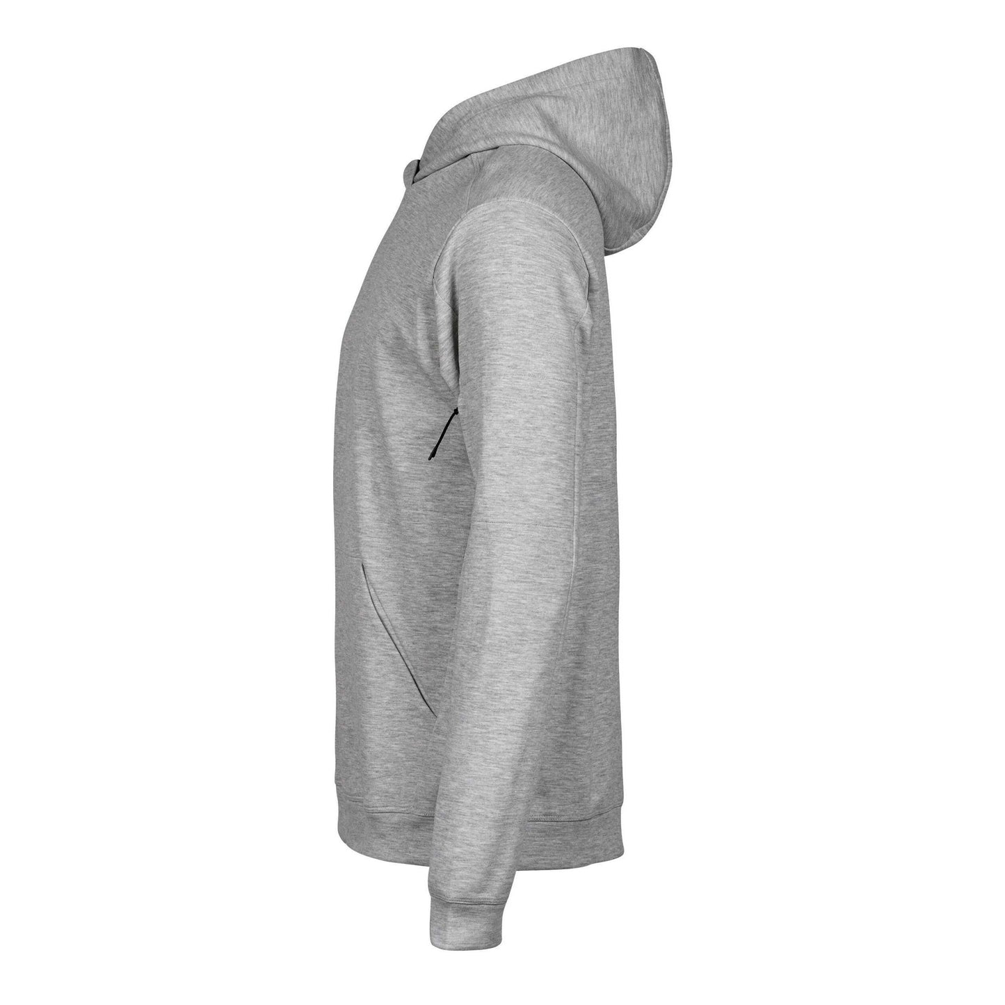 Heather Grey - Side - Tee Jays Mens Athletic Hoodie