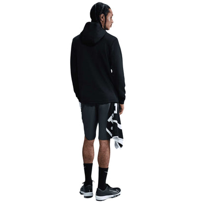 Black-White - Back - Nike Mens Therma Flex Dri-FIT Golf Hoodie