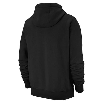 Black-White - Back - Nike Unisex Adult Sportswear Club Hoodie