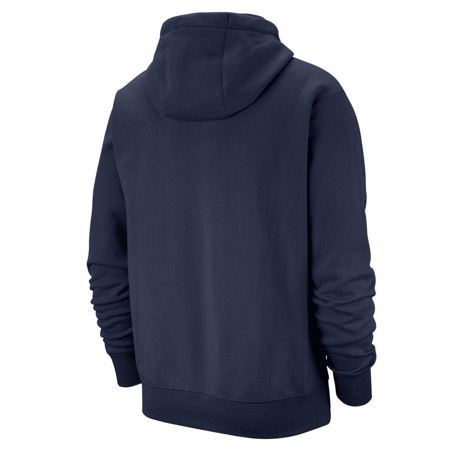 Midnight Navy-White - Back - Nike Unisex Adult Sportswear Club Hoodie