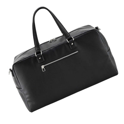 Black - Back - Quadra Tailored Luxe Duffle Bag