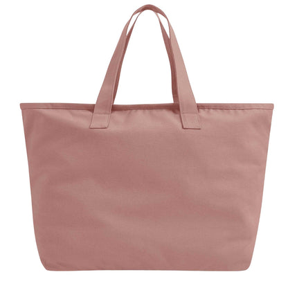 Rose - Front - Westford Mill Cotton Heavy Duty Tote Bag