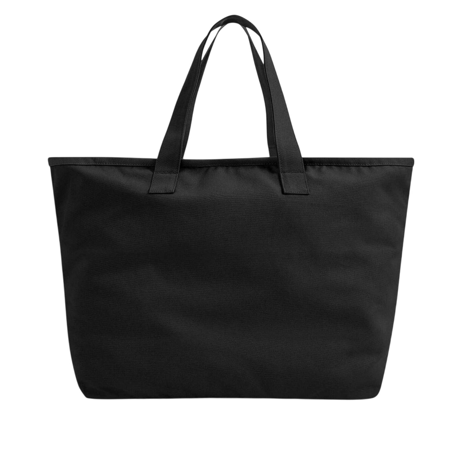 Black - Front - Westford Mill Cotton Heavy Duty Tote Bag