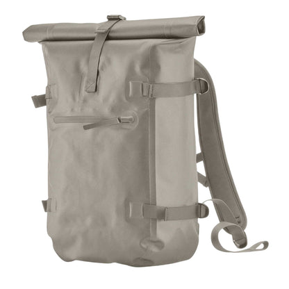 Natural Stone - Back - Quadra Roll Top Waterproof Backpack