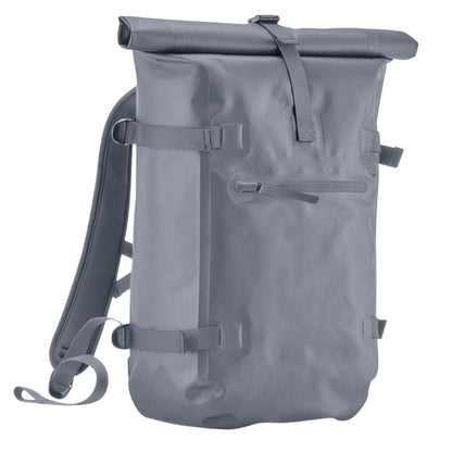 Blue Grey - Front - Quadra Roll Top Waterproof Backpack