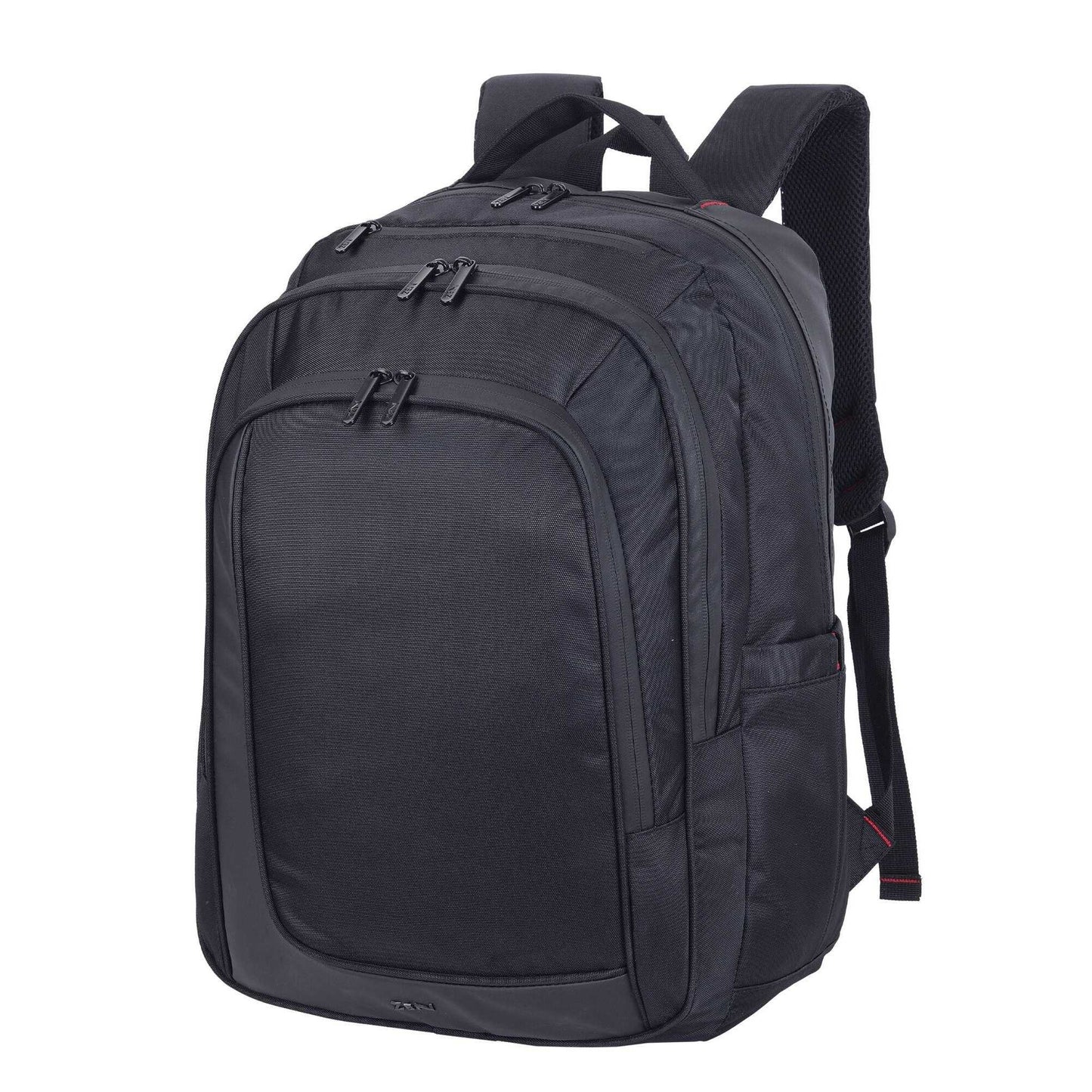 Black - Side - Shugon Brooklyn Timeless Laptop Backpack
