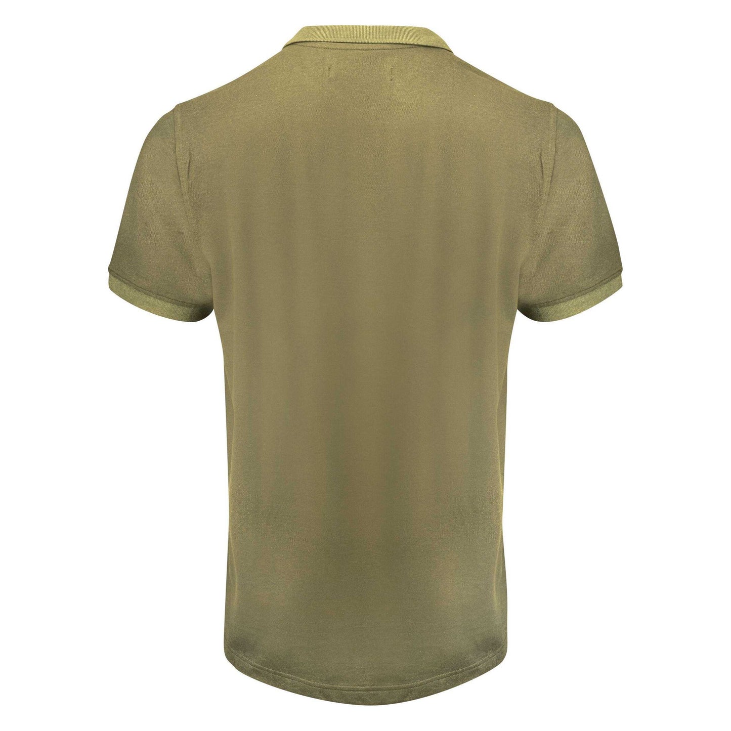 Moss Green - Back - James Harvest Mens Pinedale Piqué Polo Shirt