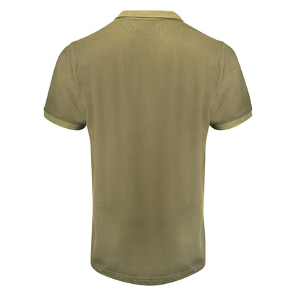 Moss Green - Back - James Harvest Mens Pinedale Piqué Polo Shirt
