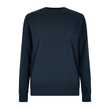 Navy - Front - Kustom Kit Mens Pique Regular Sweatshirt