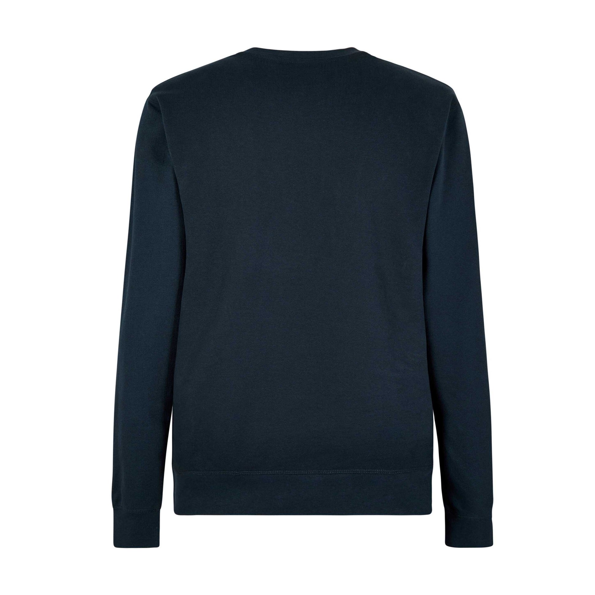 Navy - Back - Kustom Kit Mens Pique Regular Sweatshirt