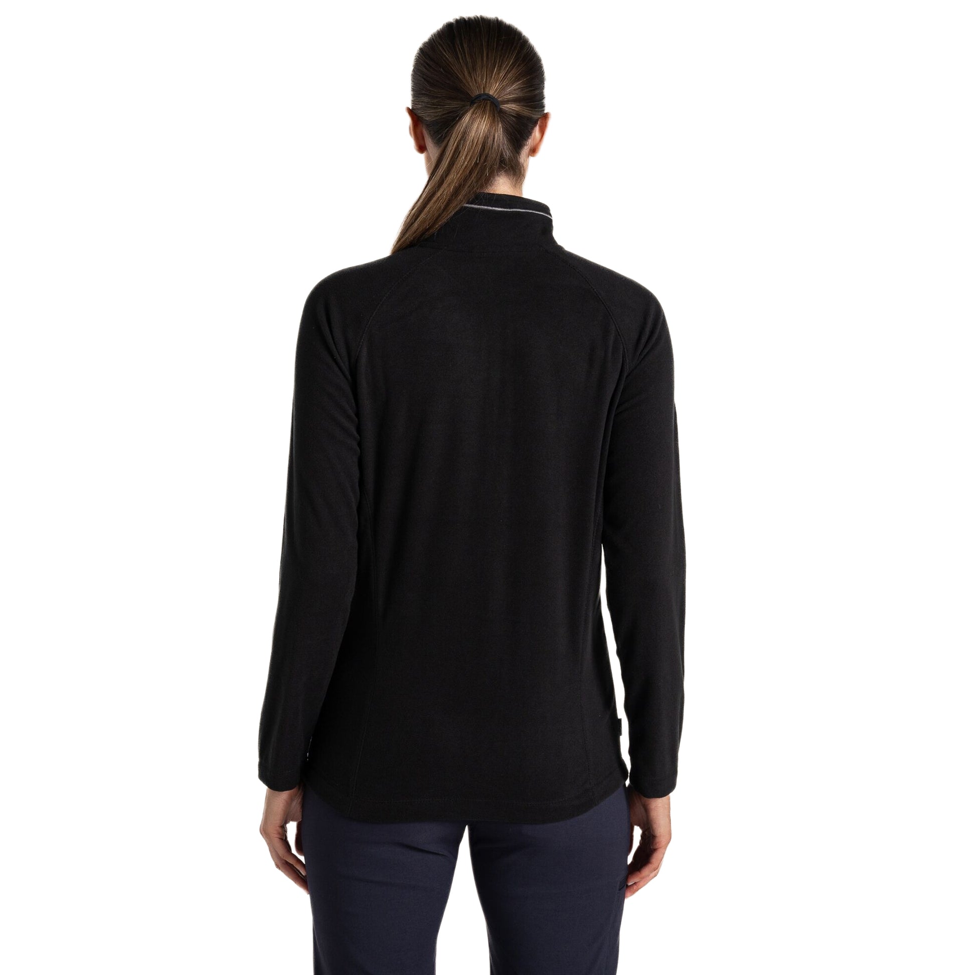 Black - Back - Craghoppers Womens-Ladies Expert Miska 200 Fleece Jacket