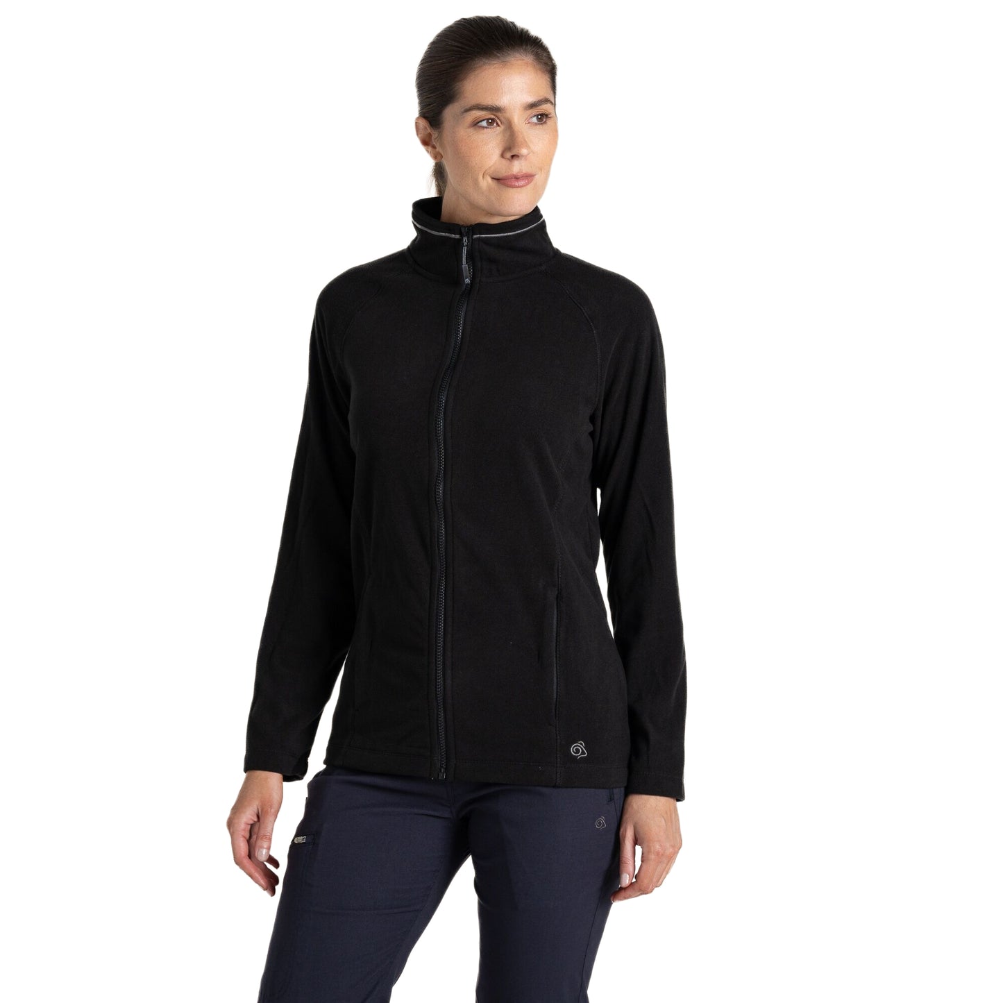 Black - Side - Craghoppers Womens-Ladies Expert Miska 200 Fleece Jacket