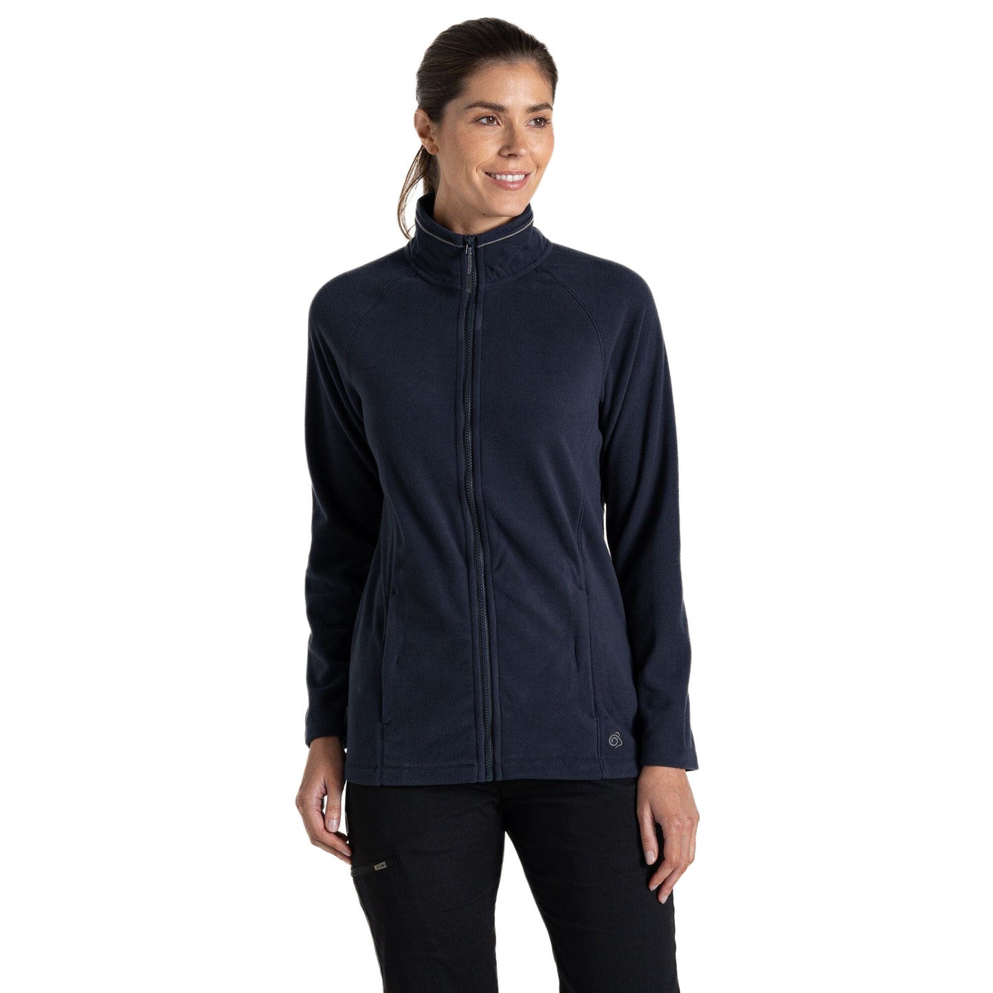 Dark Navy - Side - Craghoppers Womens-Ladies Expert Miska 200 Fleece Jacket