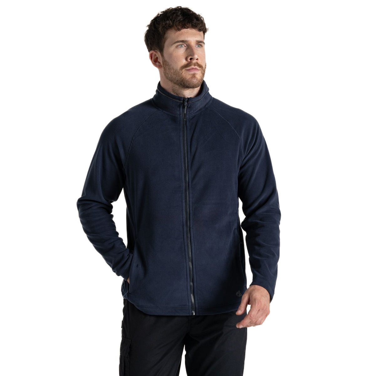 Dark Navy - Side - Craghoppers Mens Expert Corey 200 Fleece Jacket