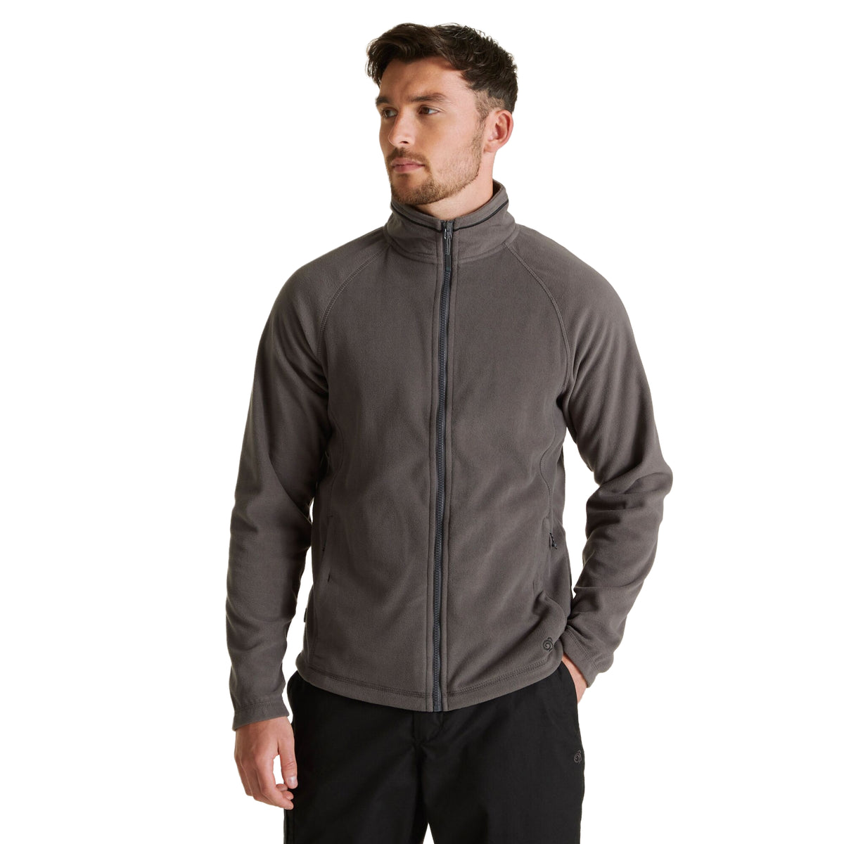 Carbon Grey - Side - Craghoppers Mens Expert Corey 200 Fleece Jacket