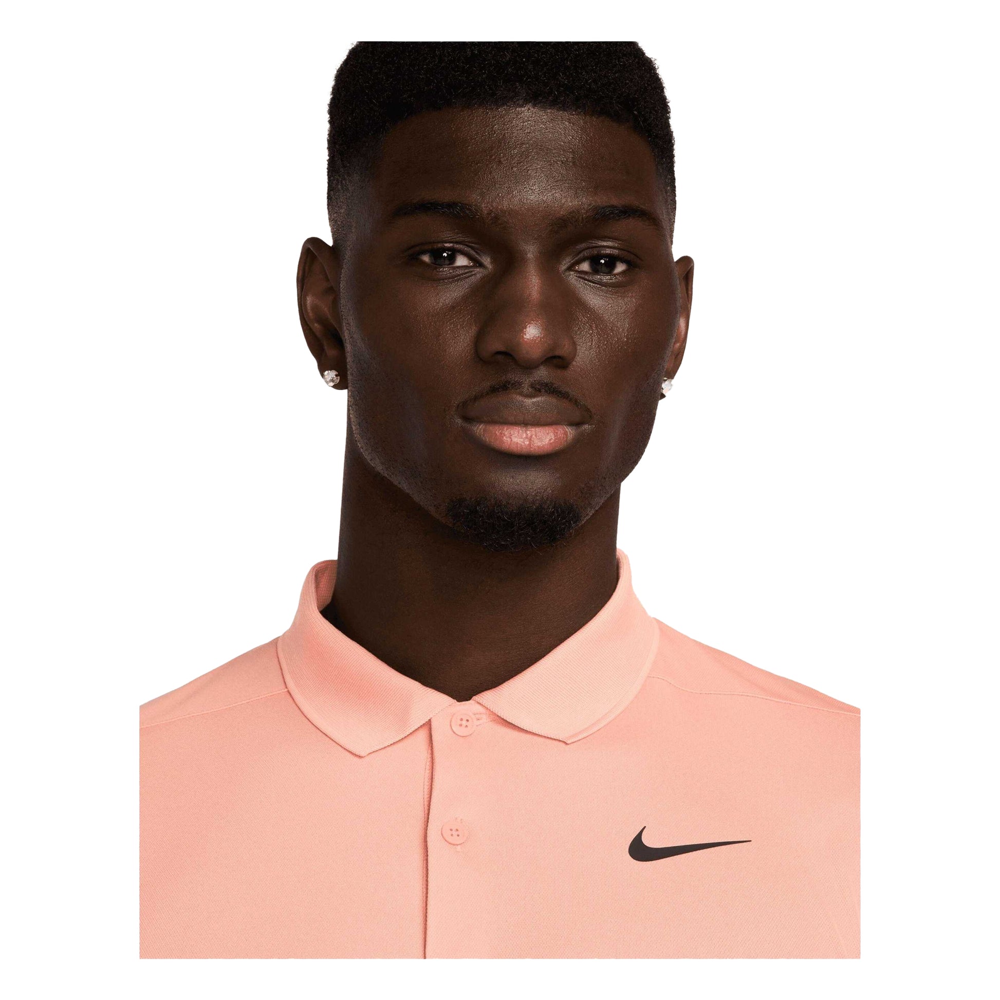 Apricot Agate-Black - Side - Nike Mens Victory Solid Polo Shirt