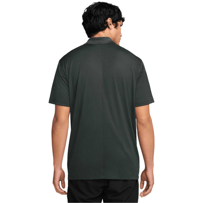 Forest Night-Olive - Back - Nike Mens Victory Solid Polo Shirt
