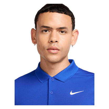 Game Royal-White - Side - Nike Mens Victory Solid Polo Shirt