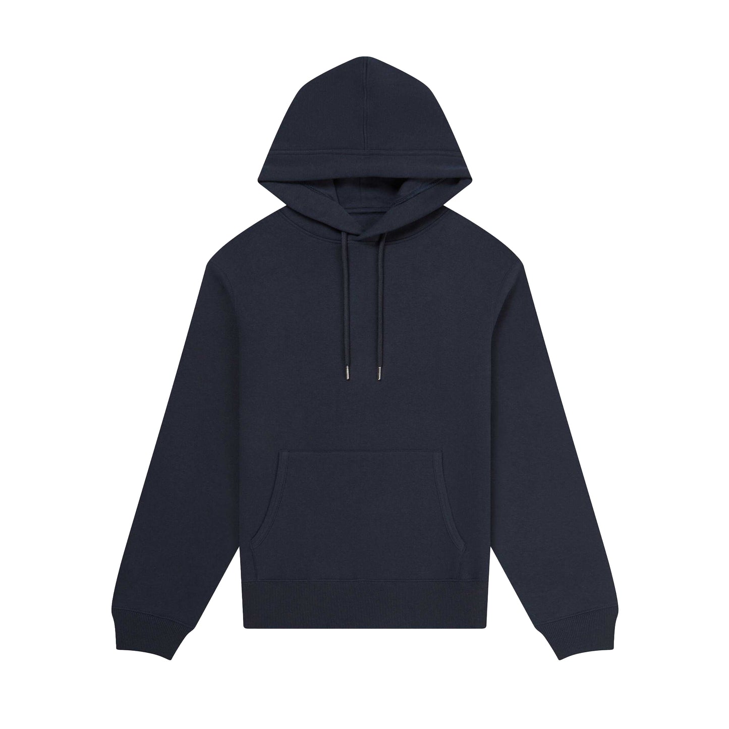 Midnight - Front - UCC Label Free Collection Unisex Adult Organic Hoodie