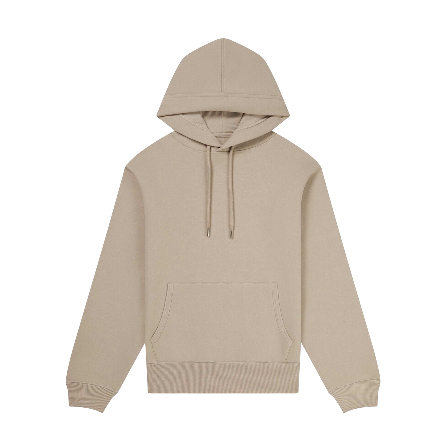 Sand - Front - UCC Label Free Collection Unisex Adult Organic Hoodie