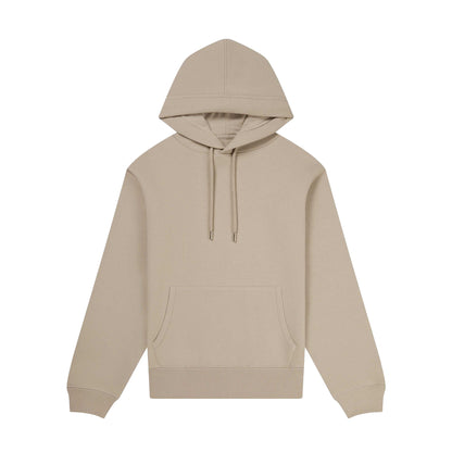 Sand - Front - UCC Label Free Collection Unisex Adult Organic Hoodie