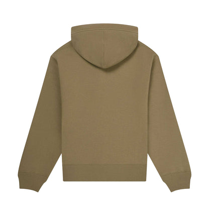 Army - Back - UCC Label Free Collection Unisex Adult Organic Hoodie