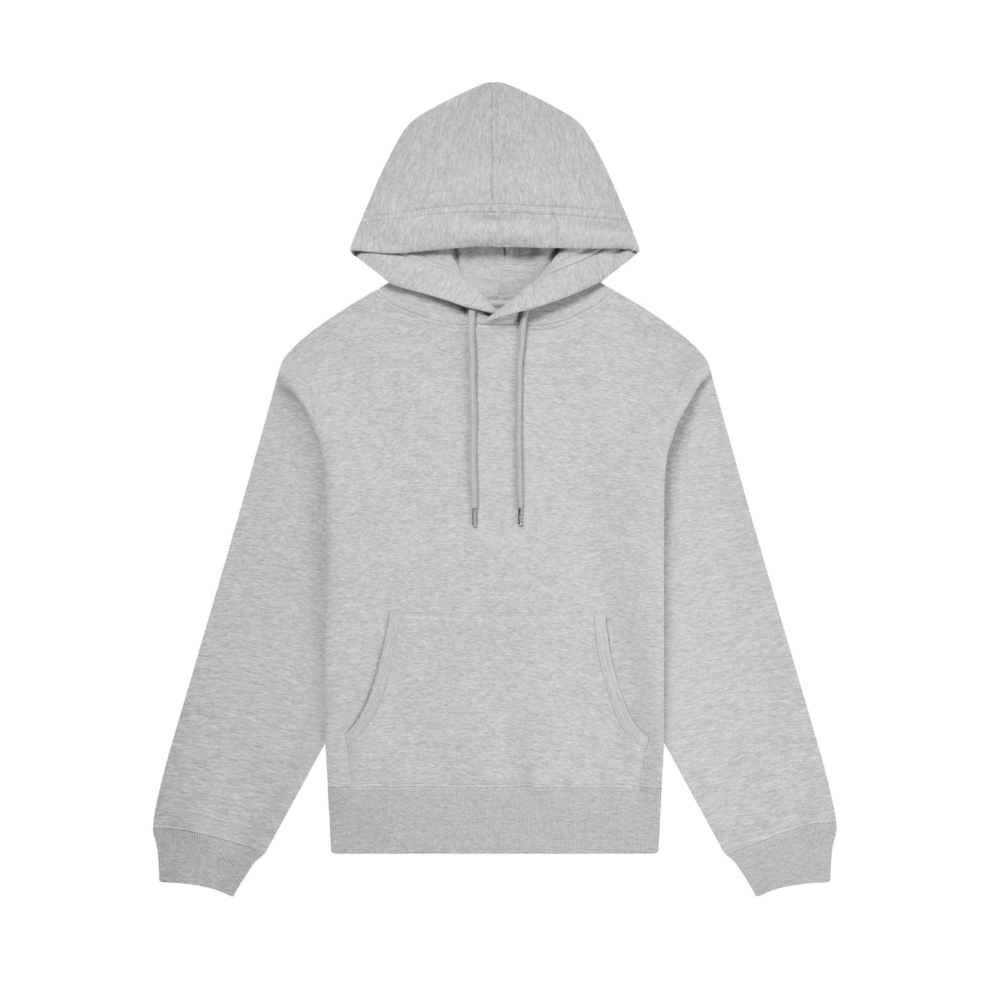 Heather - Front - UCC Label Free Collection Unisex Adult Organic Hoodie