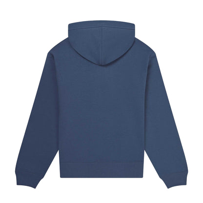 Indie - Back - UCC Label Free Collection Unisex Adult Organic Hoodie