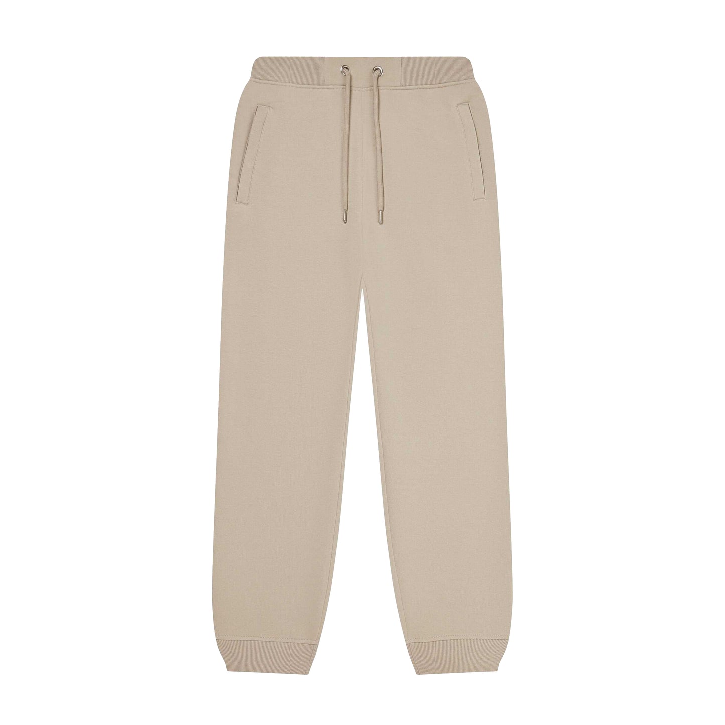 Sand - Front - UCC Label Free Collection Unisex Adult Organic Jogging Bottoms