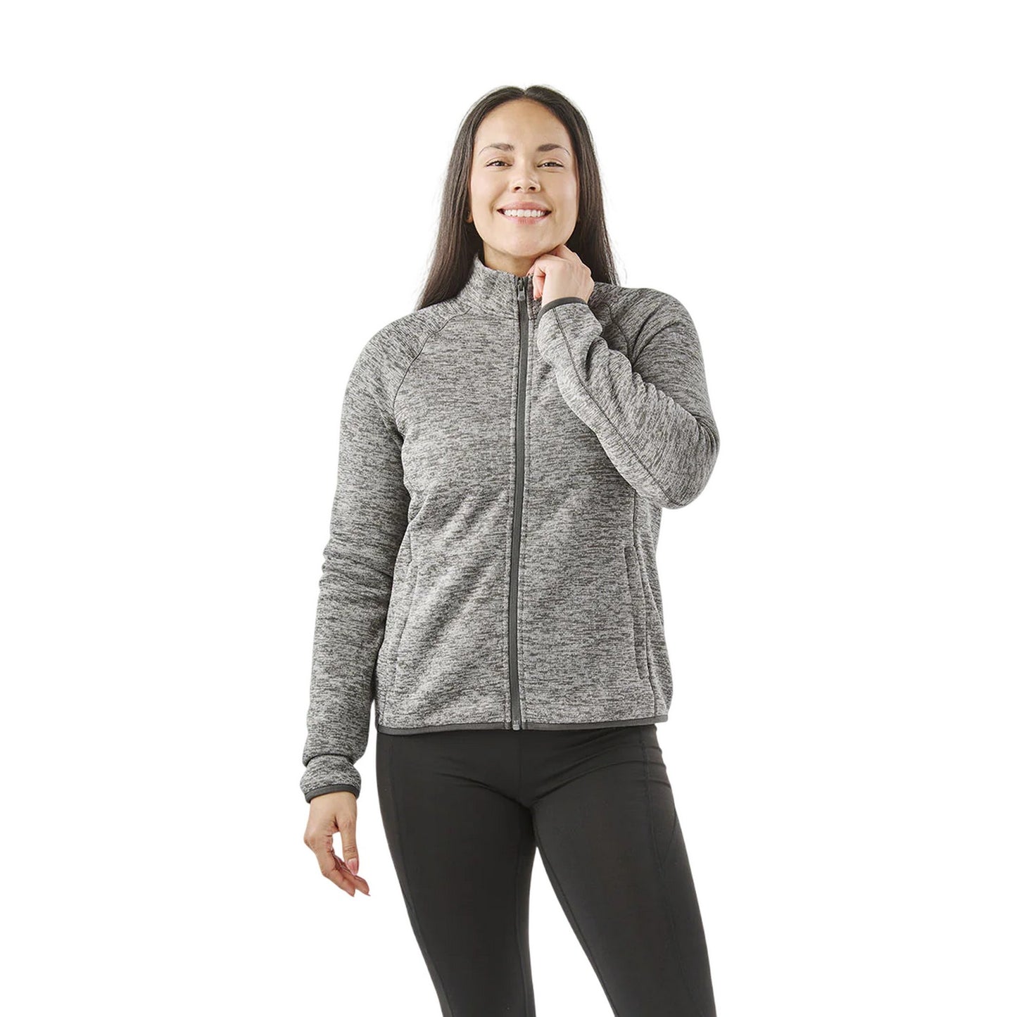 Granite Heather - Lifestyle - Stormtech Womens-Ladies Yosemite Full Zip Fleece Jacket