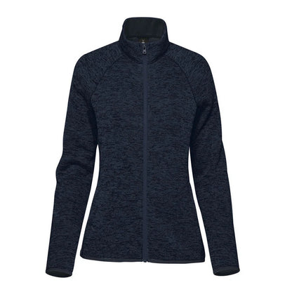 Heather Navy - Front - Stormtech Womens-Ladies Yosemite Full Zip Fleece Jacket