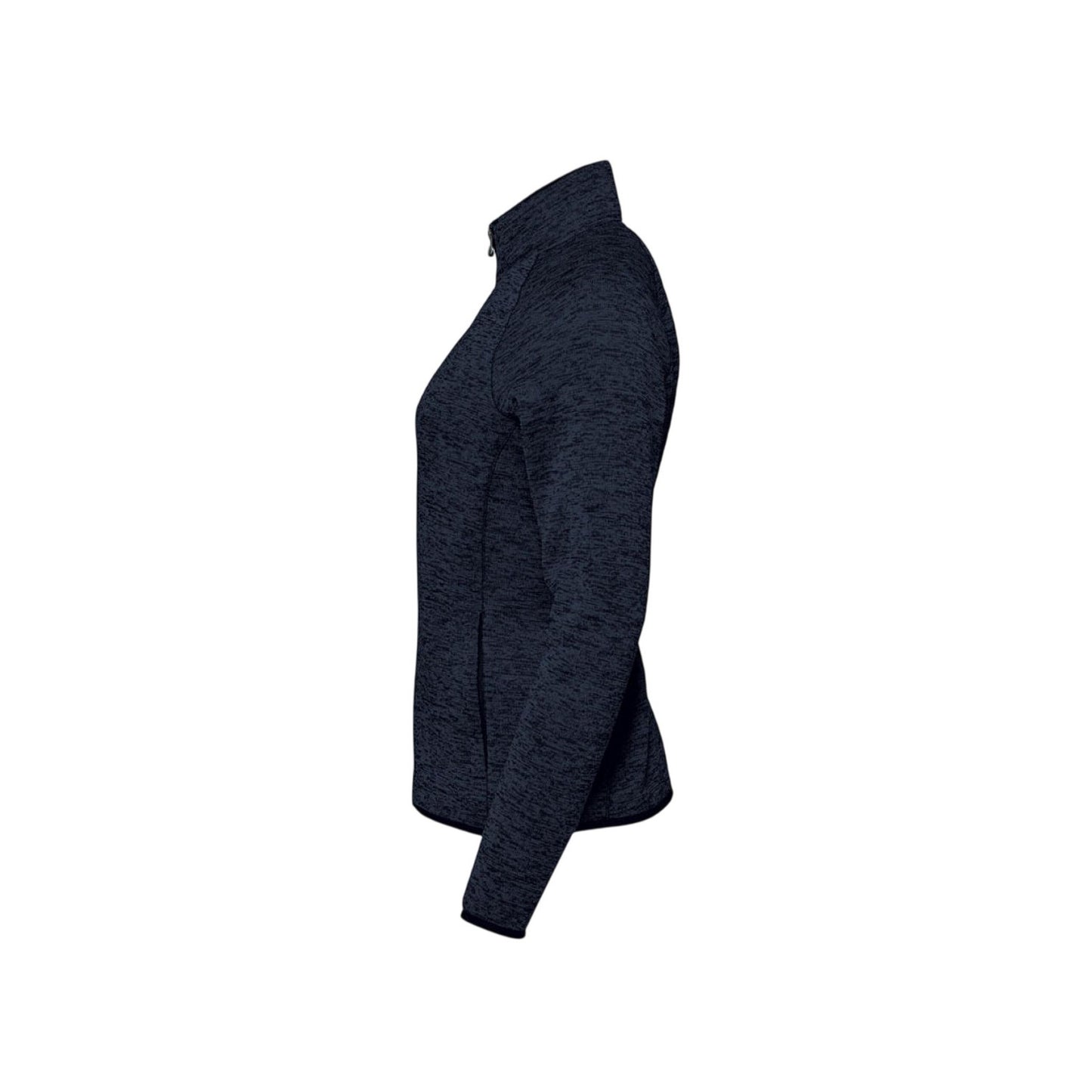 Heather Navy - Side - Stormtech Womens-Ladies Yosemite Full Zip Fleece Jacket