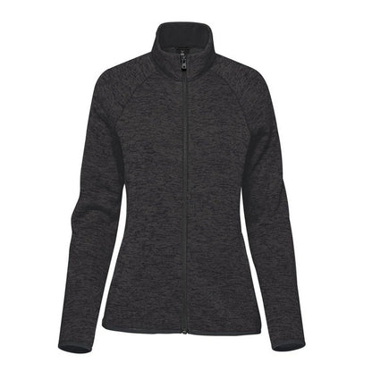 Black Heather - Front - Stormtech Womens-Ladies Yosemite Full Zip Fleece Jacket
