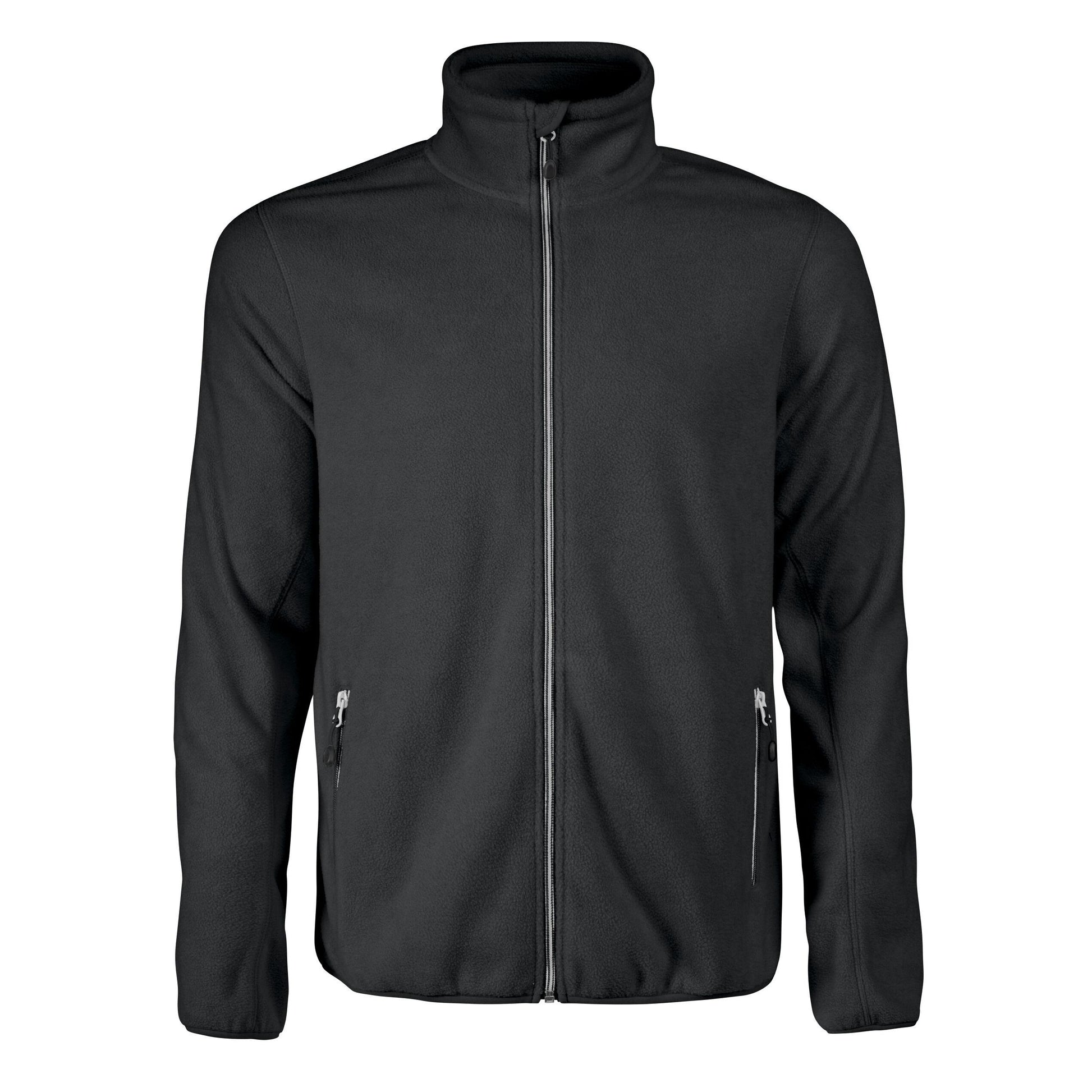 Navy - Front - Printer Mens Rocket Full Zip Fleece Jacket