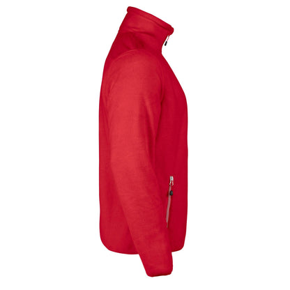 Red - Lifestyle - Printer Mens Rocket Full Zip Fleece Jacket