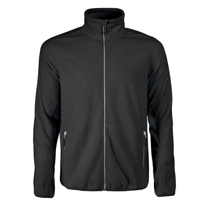 Red - Front - Printer Mens Rocket Full Zip Fleece Jacket