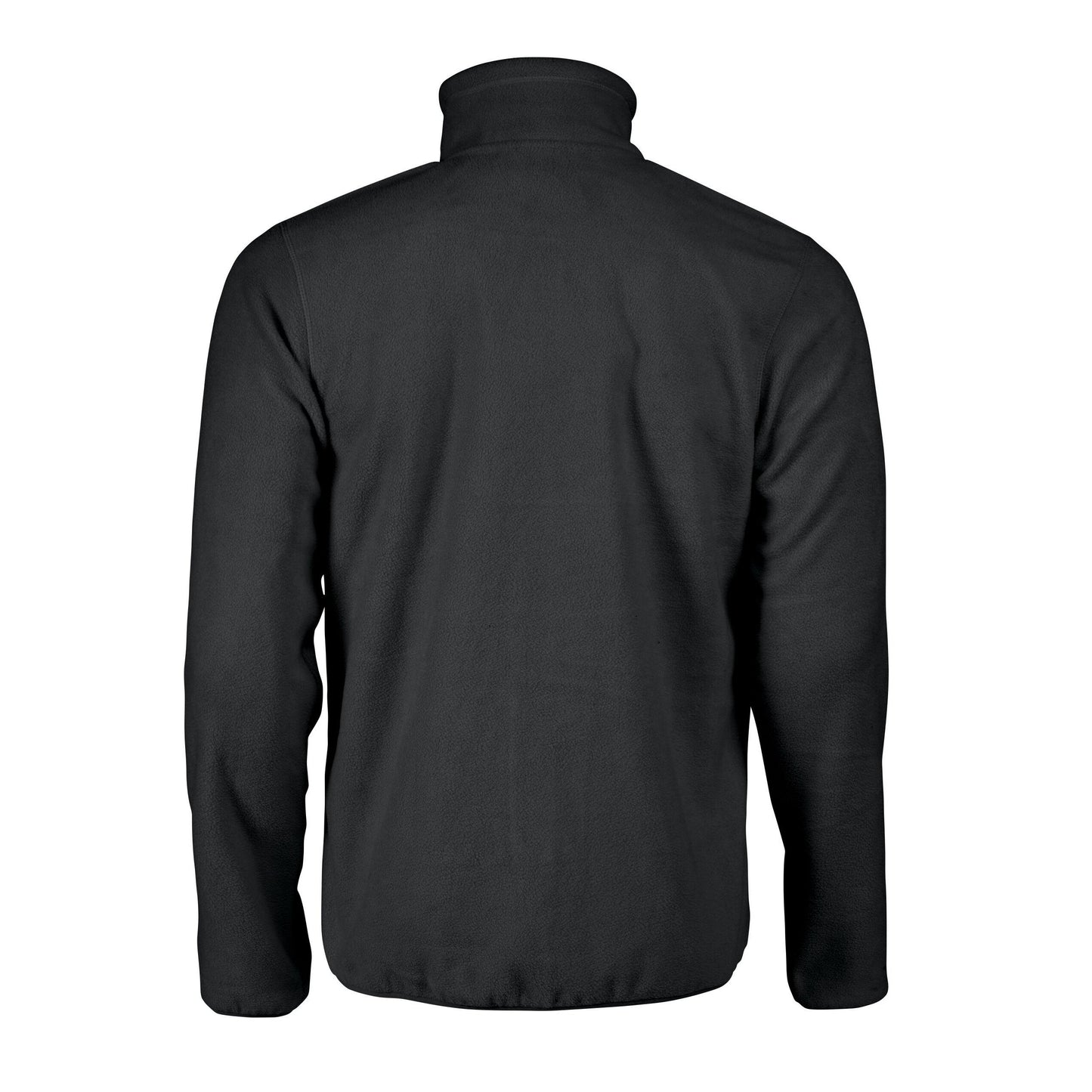 Black - Back - Printer Mens Rocket Full Zip Fleece Jacket