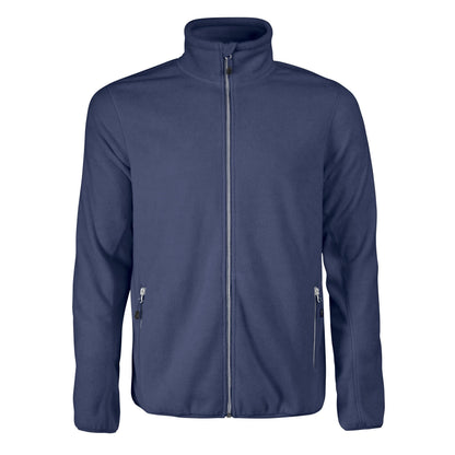 Navy - Back - Printer Mens Rocket Full Zip Fleece Jacket