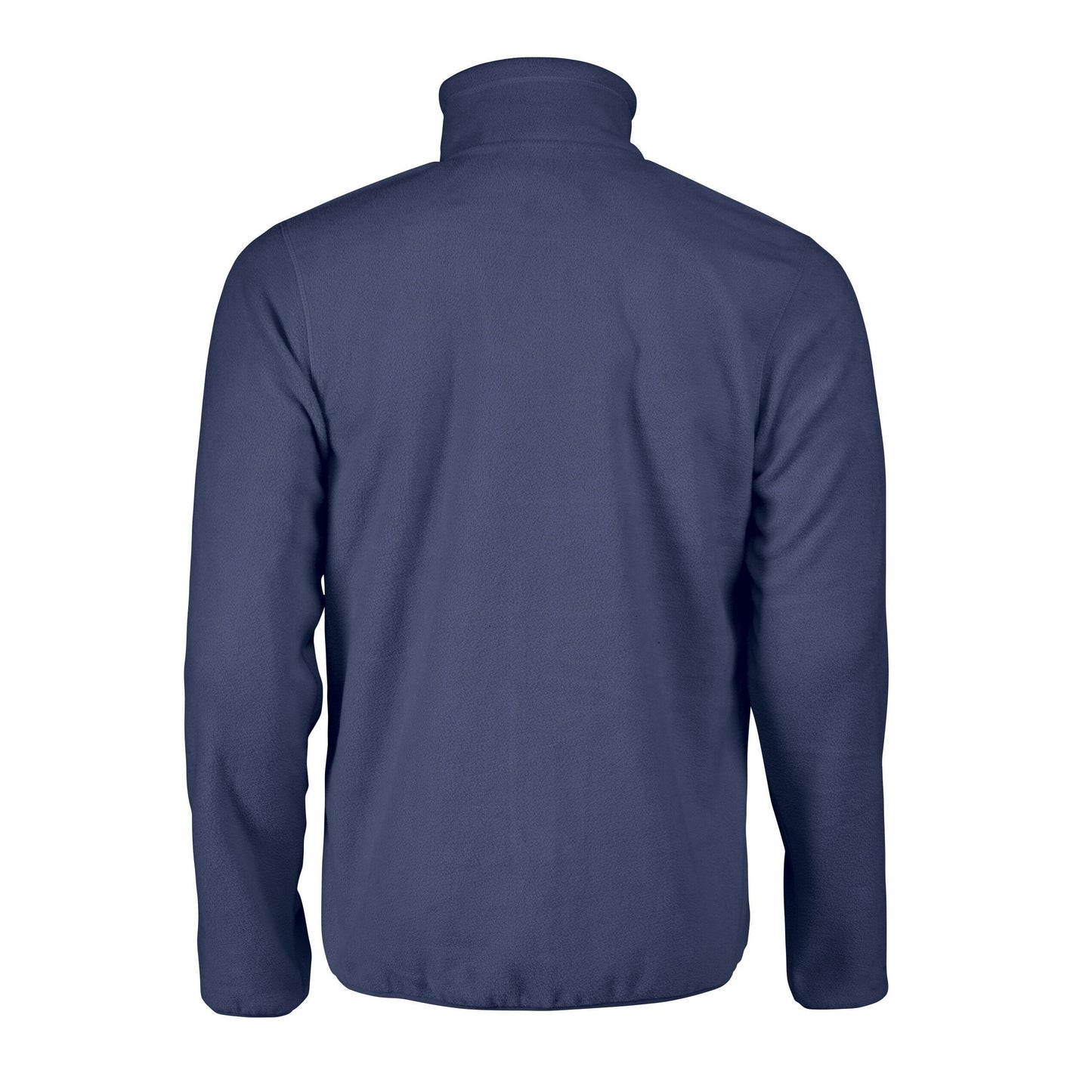 Navy - Side - Printer Mens Rocket Full Zip Fleece Jacket