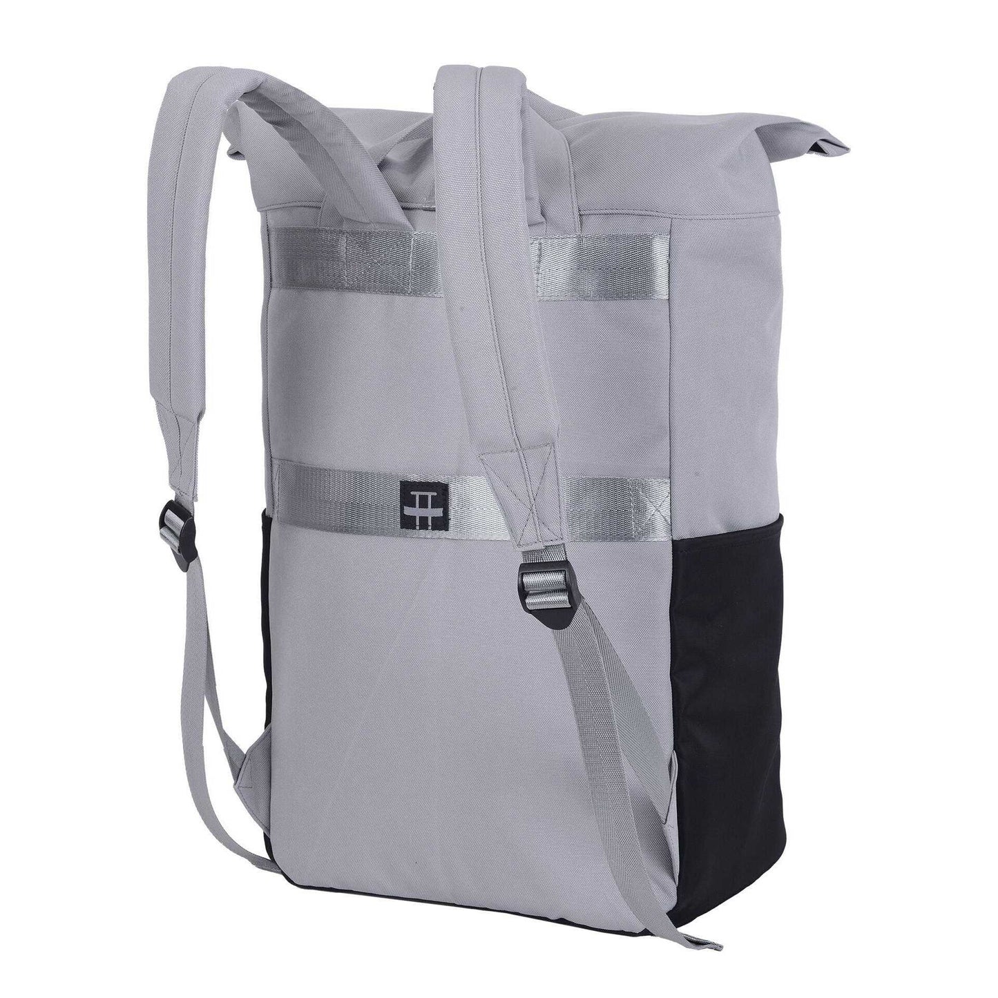 Black - Back - Shugon Ruby Roll Top Laptop Backpack