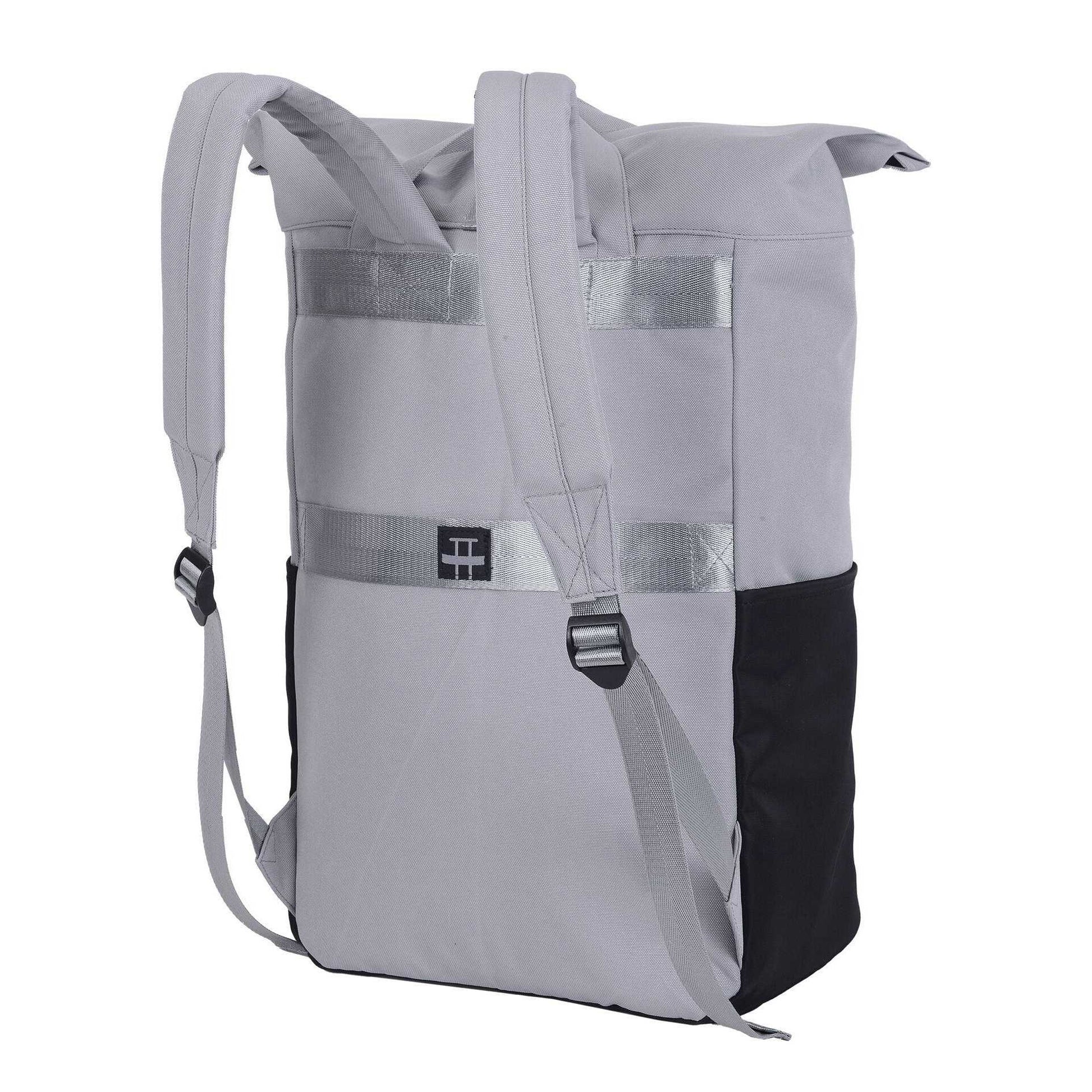 Black - Back - Shugon Ruby Roll Top Laptop Backpack