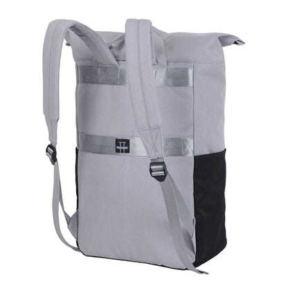 Black - Back - Shugon Ruby Roll Top Laptop Backpack