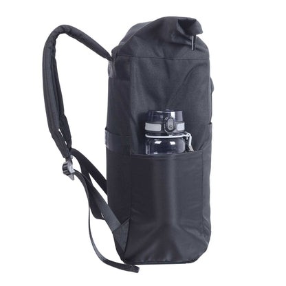 Black-Grey - Lifestyle - Shugon Ruby Roll Top Laptop Backpack
