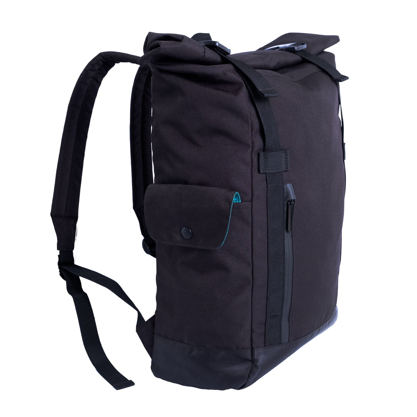 Black - Side - Shugon Budapest Laptop Backpack