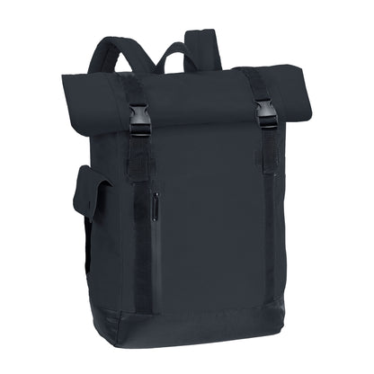 Black - Front - Shugon Budapest Laptop Backpack