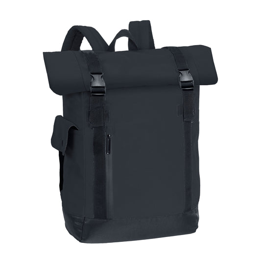 Black - Front - Shugon Budapest Laptop Backpack