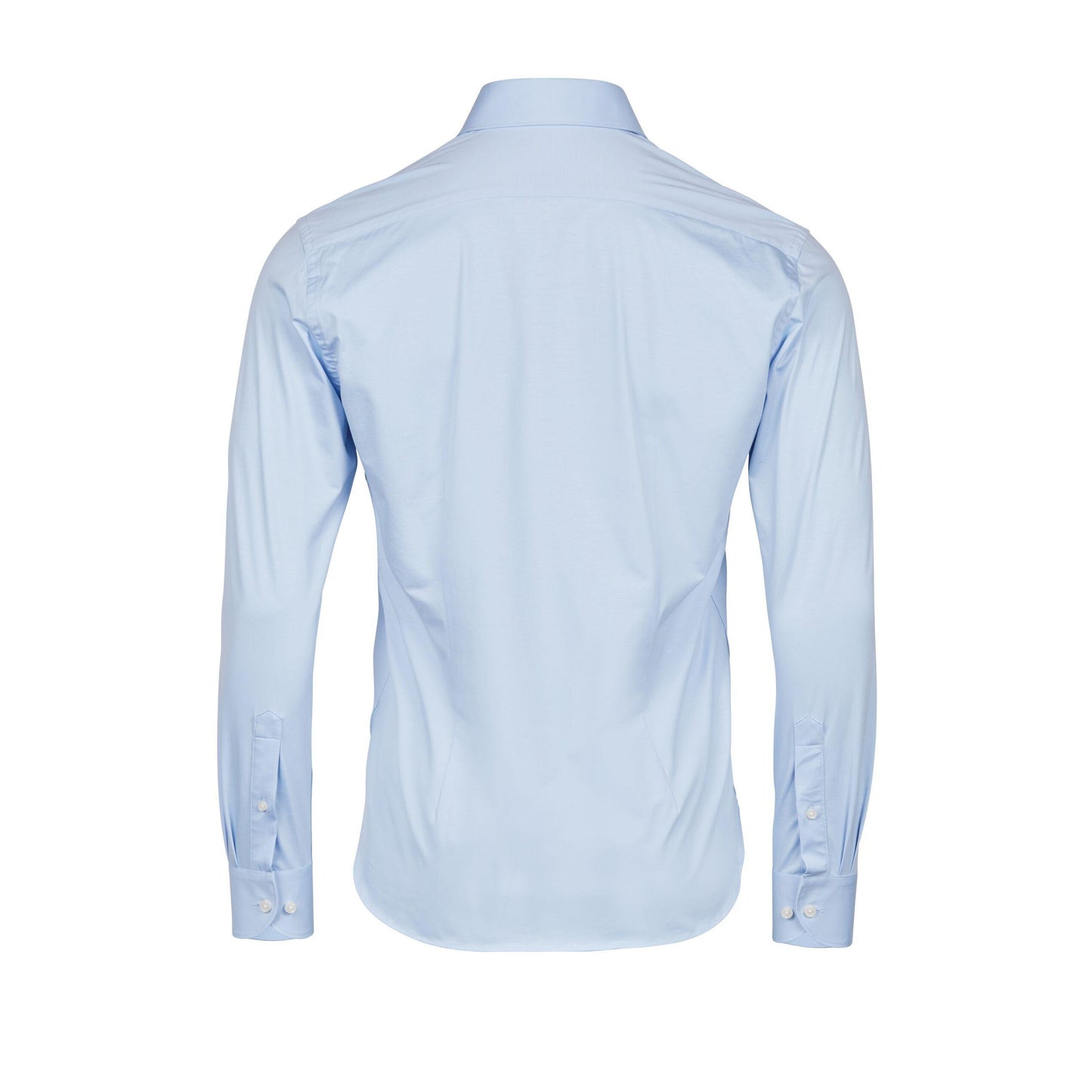 Light Blue - Back - Tee Jays Mens Stretch Active Shirt